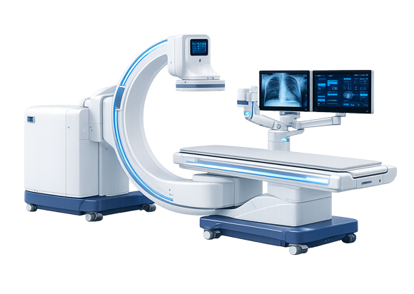 X-ray equipment illustration